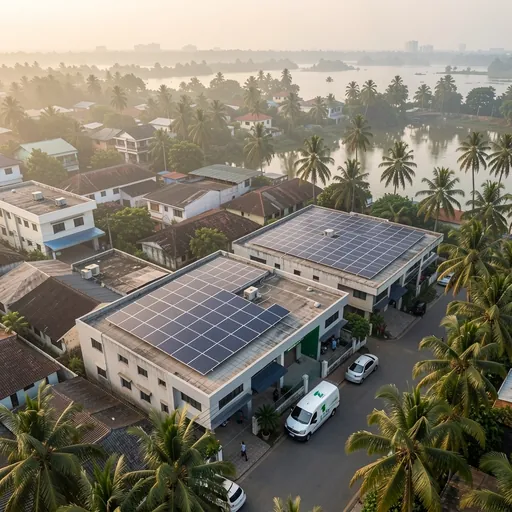 Residential and commercial rooftops in Kochi and Ernakulam