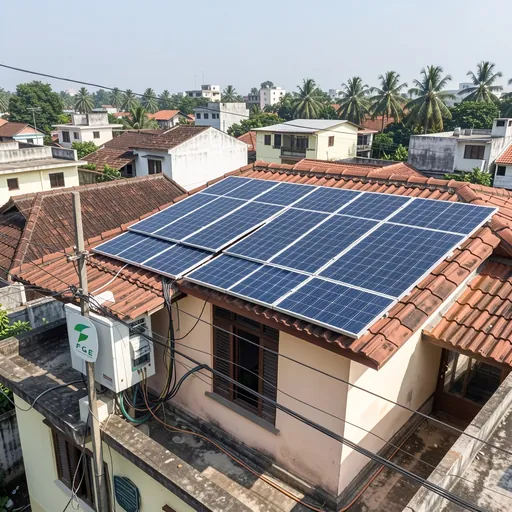 On-grid solar systems with KSEB net metering